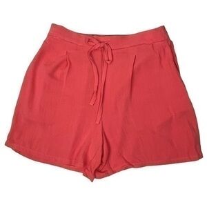 Riley & Rae Shorts - NWT | Women Small | Coral Pink | Linen Blend